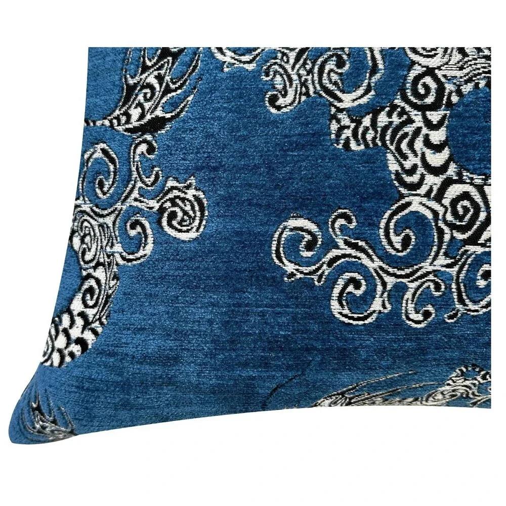 New Sherry Kline Dragonette Pillow Cover Sapphire 22